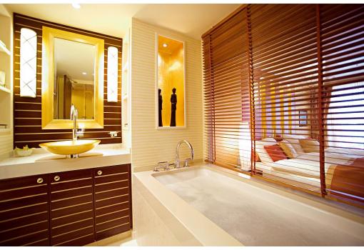 El baño de una de las Suites clase SPA